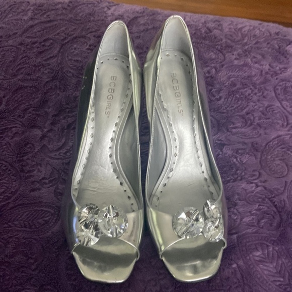 Silver‎ BCBGirl heels